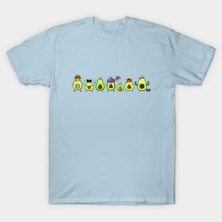 Cute Avocado Family T-Shirt